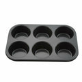 AMF-6NS Winco 6 Cup Non-Stick Aluminum Muffin Pan-WINCO