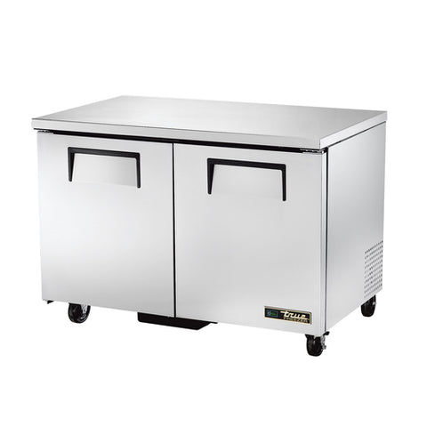 True Manufacturing TUC-48F-HC 48" 2-Door Undercounter Freezer with Hydrocarbon Refrigerant