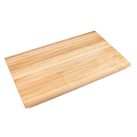 John Boos KCT9630-O Kitchen Countertop, 96"W x 30"D x 1-1/2" Thick, Northern Hard Rock Maple