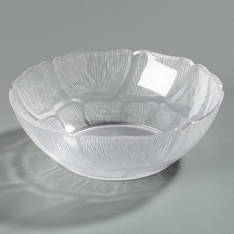 Carlisle FoodService Products 690407 Petal Mist 6" Clear Polycarbonate Bowl