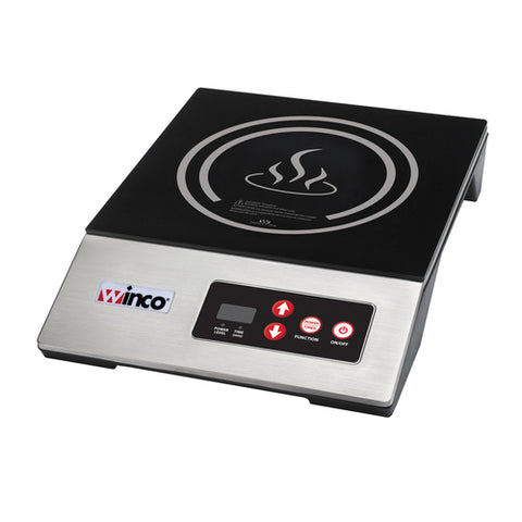 Winco EIC-400E Countertop Induction Cooker, 1800W