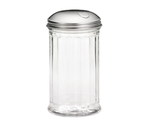 Tablecraft Products P57S 12 oz Sugar Pourer with Stainless Steel Side Flap Top