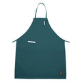 BA-PGN Winco Green Full-Length Bib Apron w/ Pocket-WINCO