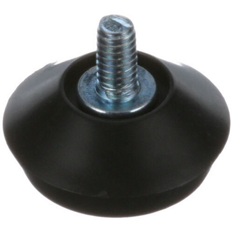 1211008 AllPoints Foodservice Parts & Supplies Plastic 1-1/8" Base - 1/4"-20 Thread