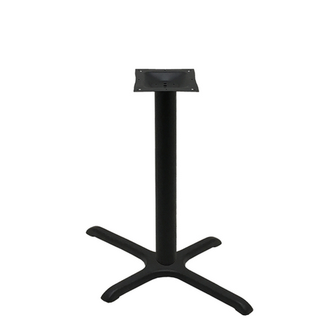 Oak Street Manufacturing B2230-STD Standard Height Cross Table Base, 22" x 30" Base Spread