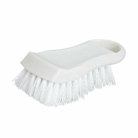 Cbr-Wt Winco Brush, Cutting Board 6 1/2" Long Polypropylene, Red-WINCO