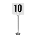 CRTCH008 Thunder Group 8" Chrome Plated Table Card Stand-Thunder Group