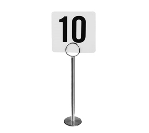 CRTCH008 Thunder Group 8" Chrome Plated Table Card Stand-Thunder Group