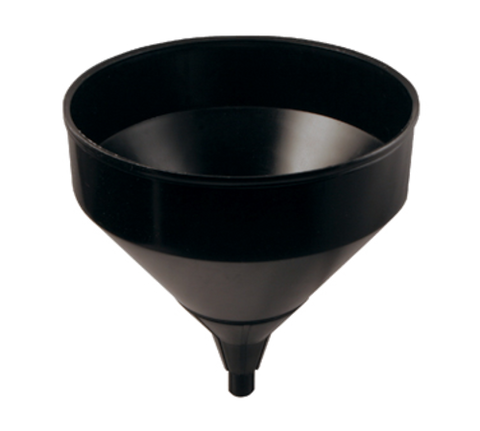 Bar Maid/Glass Pro CR-804 Drain Funnel, 1-1/2 Qt, Black Plastic