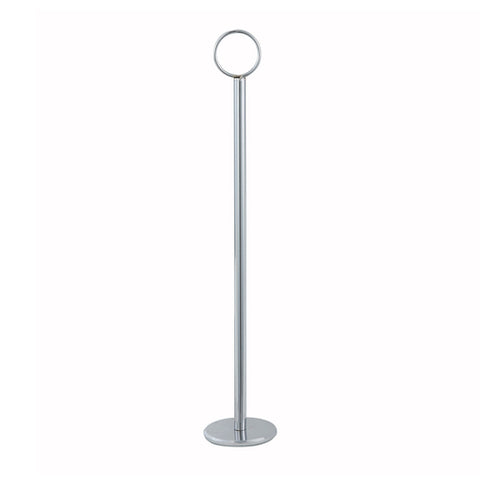 Winco TBH-12 12" Chrome Table Number Holder