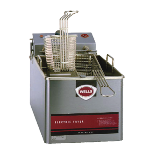 LLF-14 Wells 14 Lb. Electric Countertop Fryer 120v-Wells