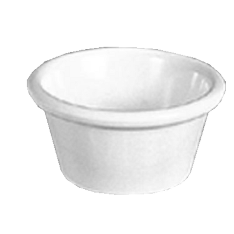 Thunder Group ML536B1 2.5 oz Bone Smooth Melamine Ramekin