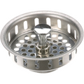 1021062 AllPoints Foodservice Parts & Supplies Sink Basket Drain with Strainer-ALLPOINTS FOOD SERVICE PARTS & SUPPLIES