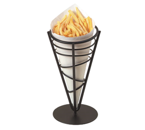 FFB59 American Metalcraft 5" Dia. x 9"H, Ironworks® French Fry Basket - Each-American Metalcraft