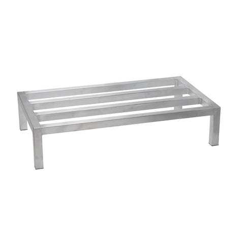 Winco ASDR-1424 24" Aluminum Dunnage Rack, 1200 lb Capacity