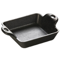 HMSS Lodge 10 Oz. Pre-Seasoned Heat-Treated Cast Iron Square Mini Server-Lodge Manufacturing