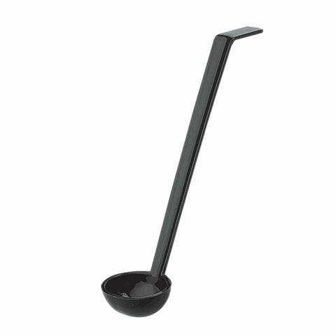 Cambro LD105110 Camwear 1 oz. Black Polycarbonate Salad Dressing Ladle