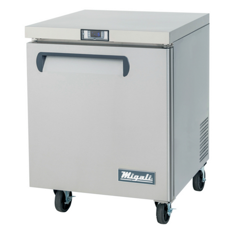 C-U27F-HC Migali  27.5" 1 Door Undercounter Freezer