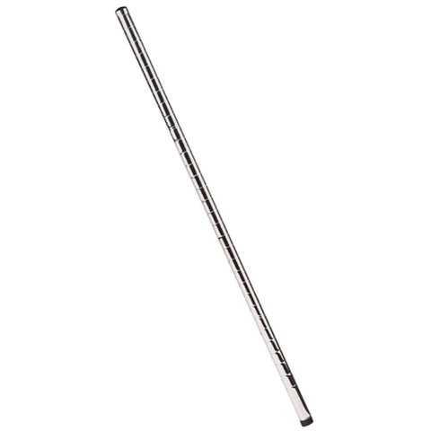 P86C 86"H Chrome Post-1880 Hospitality