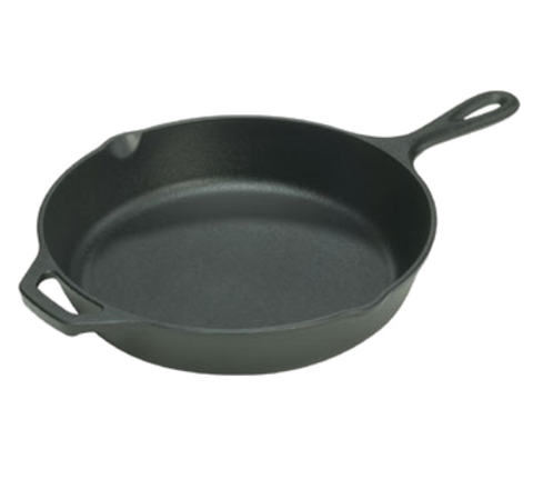 Lodge Manufacturing L8SK3 10.25 Inch Pre-Seasoned Cast Iron Skillet
