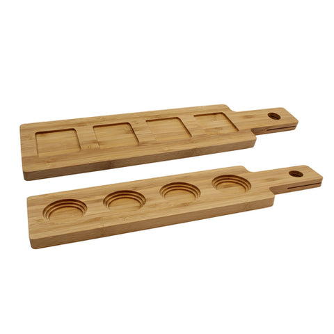 FLIGHT1 Tablecraft 17" Reversible Bamboo Glass Wood Paddle Flight-Tablecraft Products