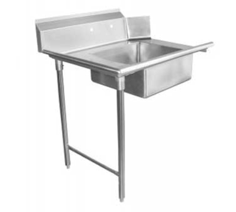 GSW USA DT48S-L 48 in Soiled Dishtable, Left-to-Right, Stainless Steel