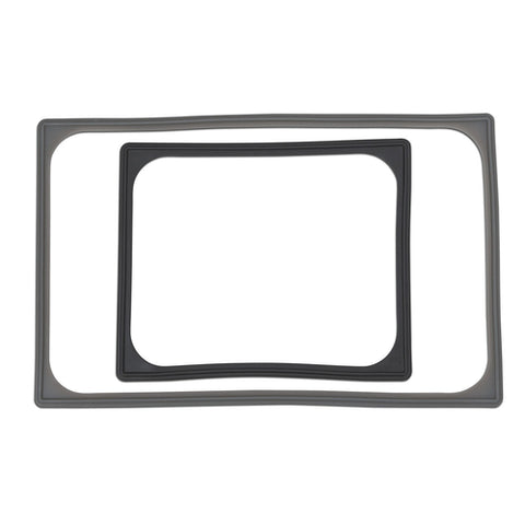 N-0001B Vollrath 12-3/8" x 19- 5/8" x 5/8\" High-Temp Silicone Pan Band for Full Size Steam - Each