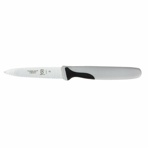 Mercer Culinary M19903 Millennia 3 inch Slim Serrated Paring Knife, 3 Pack