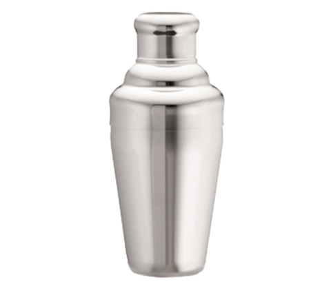 1224 Tablecraft 24 Oz. 3-Piece Stainless Steel Cocktail Shaker-Tablecraft Products