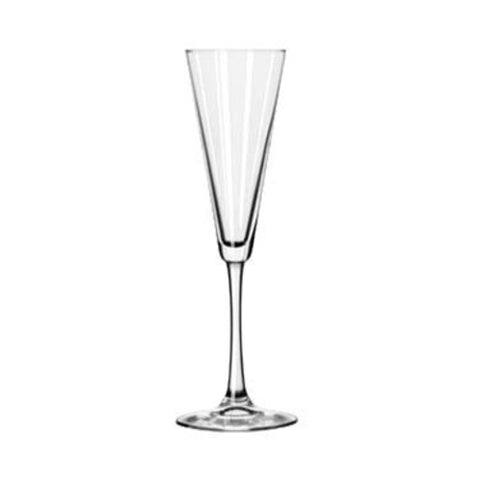 7552 Libbey 6-1/2 Oz. Vina Trumpet Flute Glass