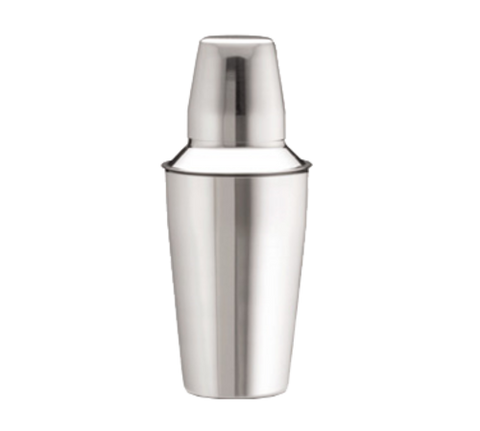 TableCraft 375 8 oz 3-Piece Stainless Steel Mini Bar Shaker
