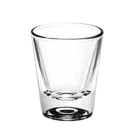 Libbey Glass 5121 1-1/4 oz. Whiskey Shot Plain Glass