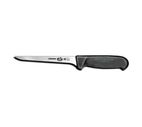 Victorinox Swiss Army 5.6403.15B 6 inch Fibrox Boning Knife with Narrow Stiff Blade