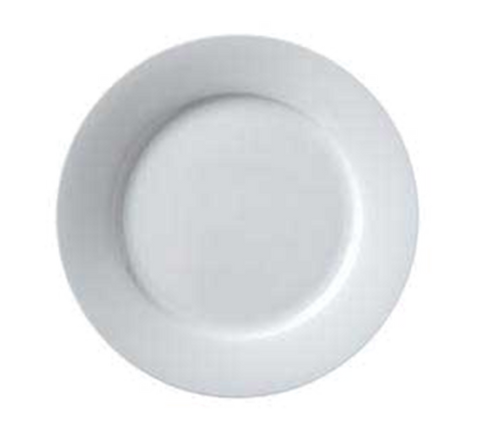 Vertex China ARG-21 Argyle 12" Wide Rim Round Plate