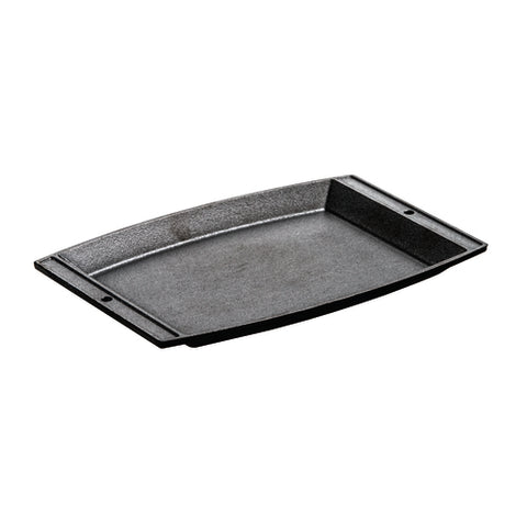 LSCP3 Lodge Mfg 11-5/8"L x 7-3/4"W, Lodge Logic Sizzlin' Chef's Induction Platter - Each