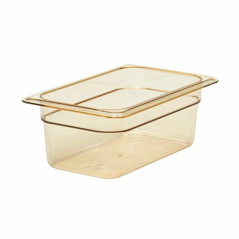 44Hp150 Cambro High Heat Hot Food Pan, 1/4 Size, 4" Deep,