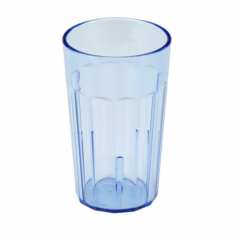Cambro NT10401 Newport 10 oz. Slate Blue SAN Plastic Tumbler