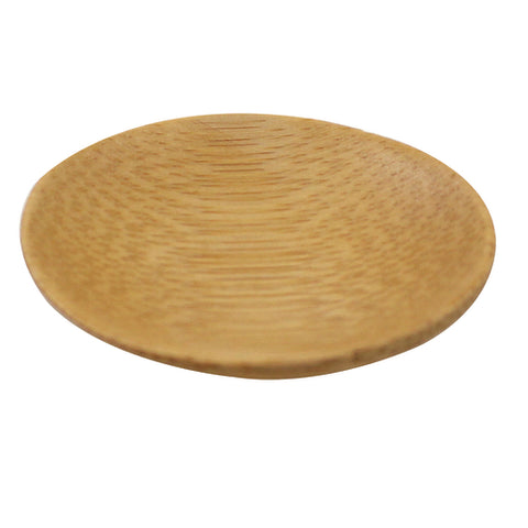Tablecraft BAMDRBAM2 2.5" Round Disposable Bamboo Dish, 48 Per Pack