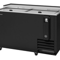 TBC-50SB-N6 Turbo Air 50" 2-Section Black Bottle Cooler-Turbo Air