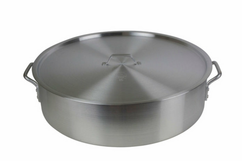 Libertyware BZR35 35 Qt. Aluminum Brazier with Cover