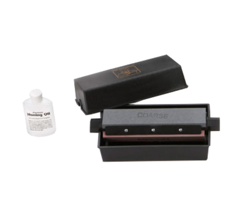 Mh-308 Tablecraft Three-Way Sharpener System, 8": Coarse, Medium & Fine, Includes Honing Oil-Tablecraft Products