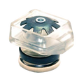 132400 AllPoints Foodservice Parts & Supplies Glide for 13/16" OD Square Tubular Legs -Each-ALLPOINTS FOOD SERVICE PARTS & SUPPLIES