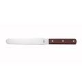TNS-7 Winco 7-15/16" x 1-1/4" Bakery Spatula w/ Wood Handle-WINCO