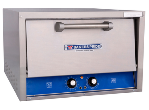 Bakers Pride P22-BL HearthBake Countertop Electric Pizza and Pretzel Deck Oven, Brick Lined, 208V 1 Phase