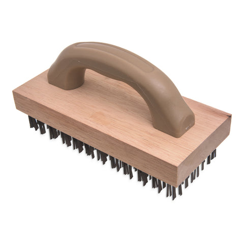4067600 Carlisle 9-3/8" x 3-7/9" Butcher Block Brush