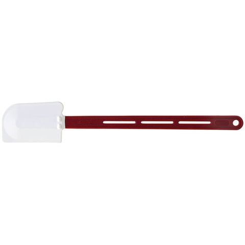 Winco PSH-16 16-1/4" Silicone Scraper with Heat-Resistant Red Handle