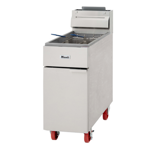 C-F40-NG Migali 40 Lb. Fryer - NG