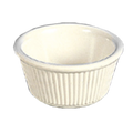 ML531B1 Thunder Group 3 OZ, 3 1/8" FLUTED RAMEKIN, BONE-Thunder Group