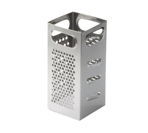 Tablecraft Products SG201 Square Box Grater, Stainless Steel