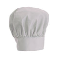 CH-13WH Winco 13" White Chef Hat w/ Adjustable Velcro Closure-WINCO
